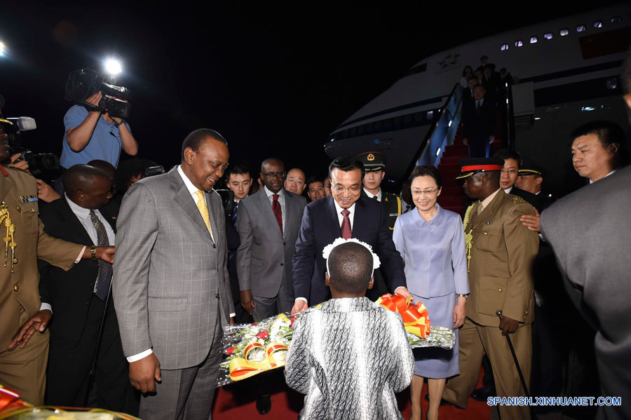 Primer ministro de China llega a Kenia  5