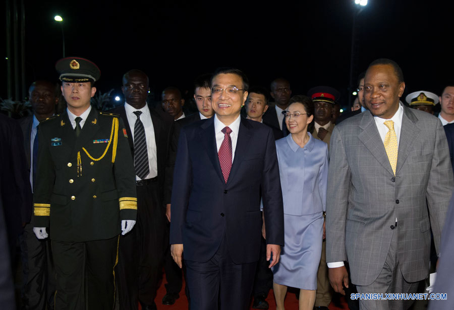 Primer ministro de China llega a Kenia  2