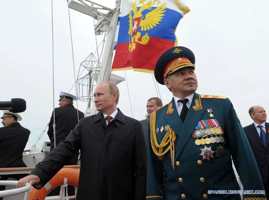 Presidente ruso llega a Sebastopol para ceremonia de Día de Victoria 3