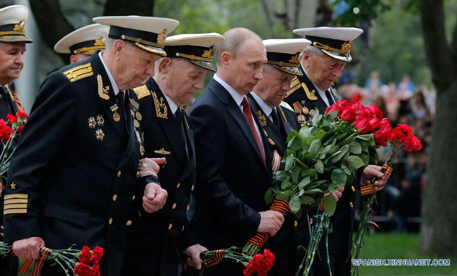 Presidente ruso llega a Sebastopol para ceremonia de Día de Victoria  5