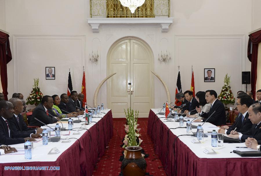 Líderes de China y Kenia prometen impulsar relaciones y cooperación