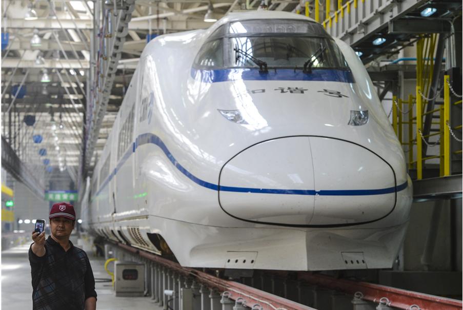 Tren de alta velocidad en Xinjiang