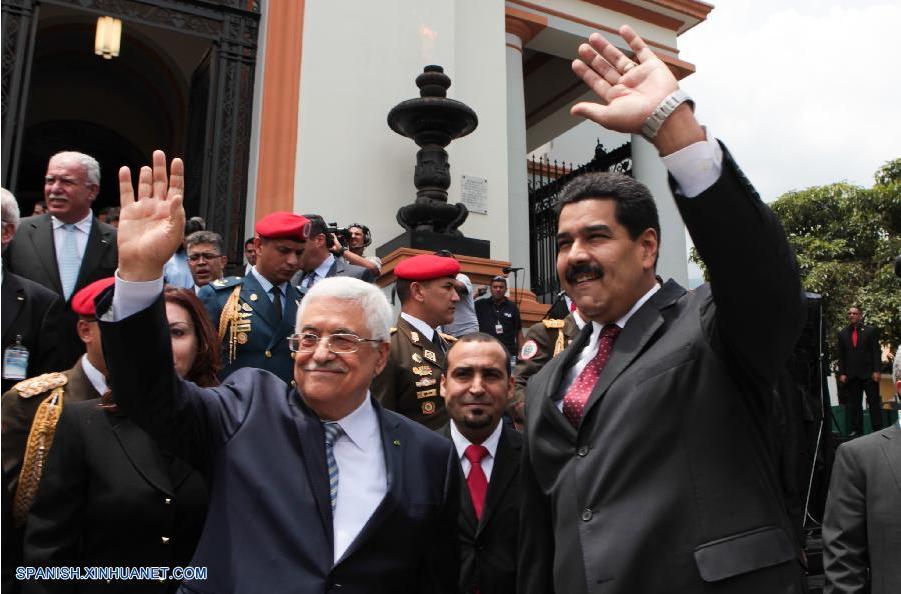 residente de Palestina inicia visita oficial a Venezuela (5)