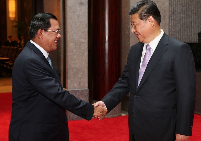 Presidente chino se reúne con premier camboyano