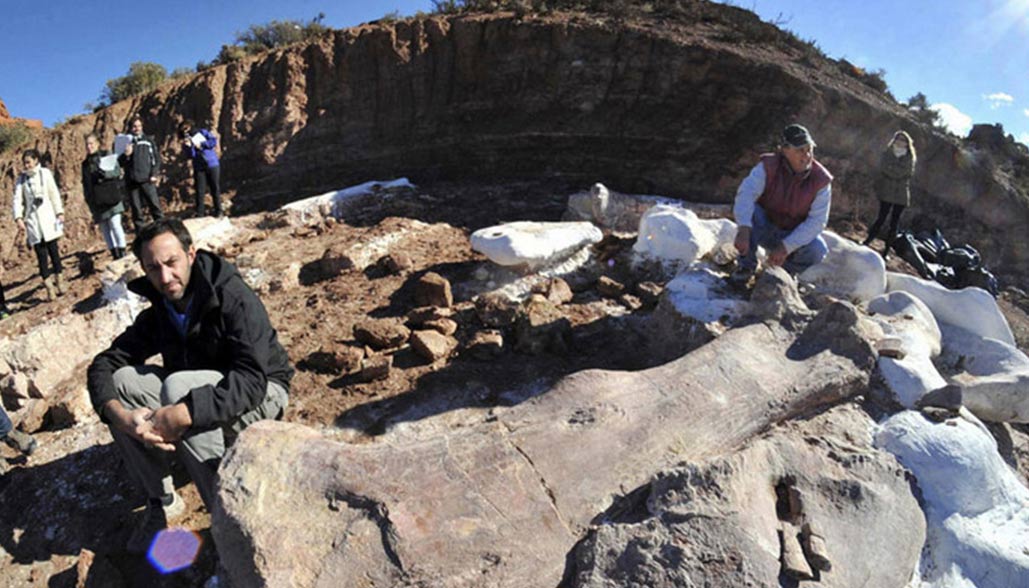 Paleontólogos argentinos descubren el dinosaurio más grande del mundo 2