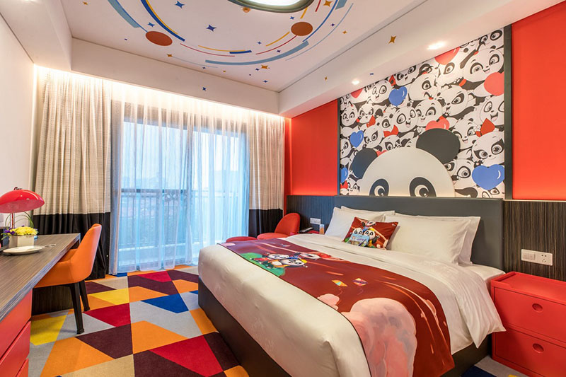 Chimelong inaugurará un hotel con temática panda en Guangzhou