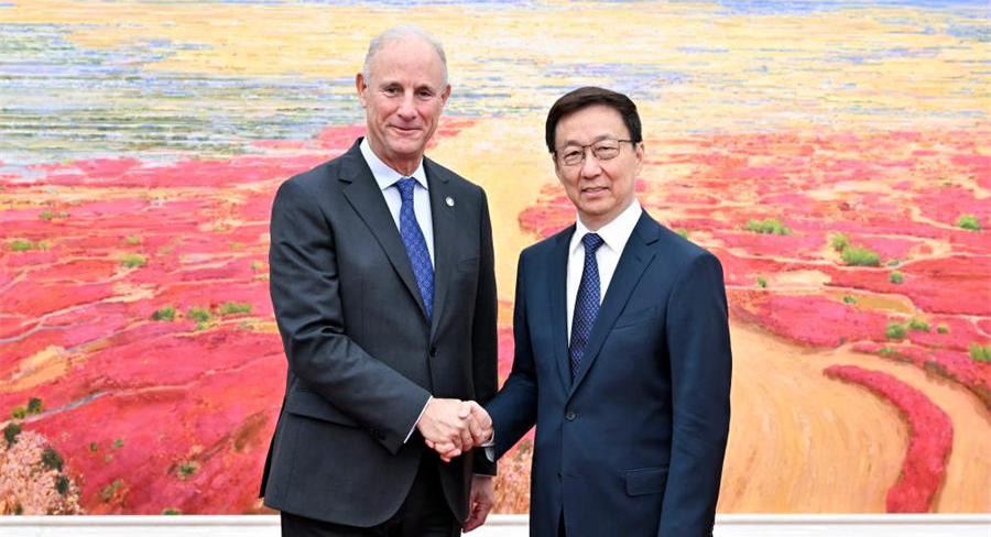 Vicepresidente chino se reúne con ministro de Relaciones Exteriores de Perú