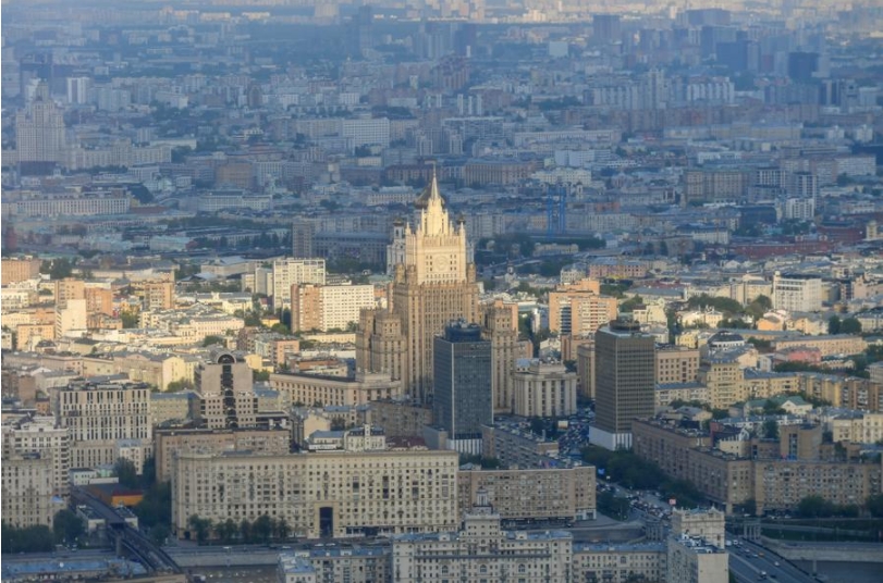 Imagen del 23 de abril de 2025 de una vista de la ciudad de Moscú, Rusia. (Xinhua/Cao Yang)