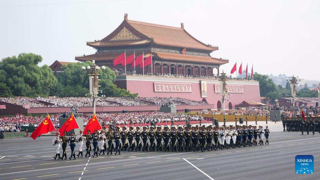 China organiza masivo desfile para conmemorar 80º aniversario de victoria en Segunda Guerra Mundial