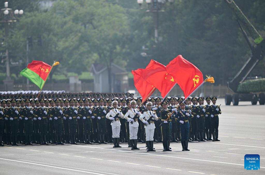 China organiza masivo desfile para conmemorar 80º aniversario de victoria en Segunda Guerra Mundial
