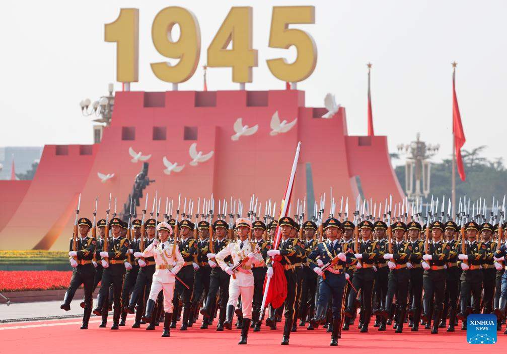 China organiza masivo desfile para conmemorar 80º aniversario de victoria en Segunda Guerra Mundial