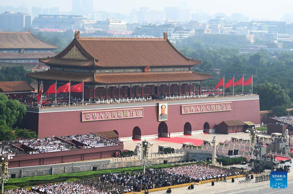 China organiza masivo desfile para conmemorar 80º aniversario de victoria en Segunda Guerra Mundial