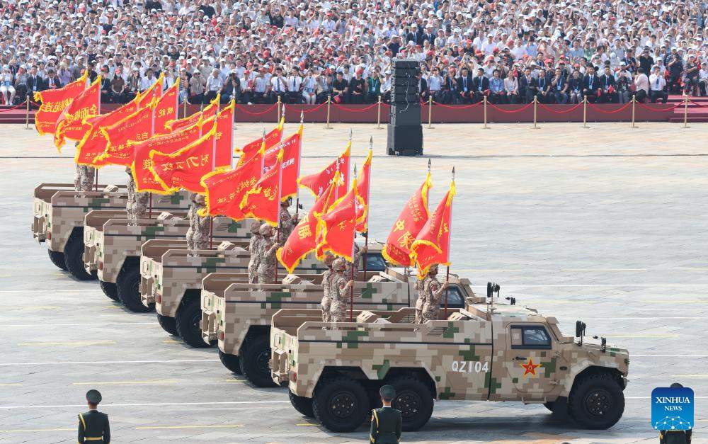 China organiza masivo desfile para conmemorar 80º aniversario de victoria en Segunda Guerra Mundial
