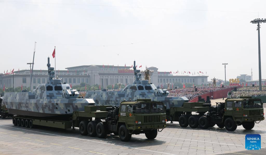 China organiza masivo desfile para conmemorar 80º aniversario de victoria en Segunda Guerra Mundial