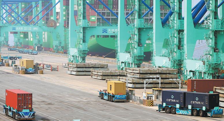 Las soluciones ecológicas del puerto de Tianjin se globalizan