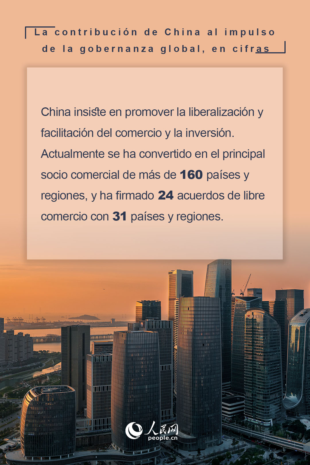 La contribución de China al impulso de la gobernanza global, en cifras