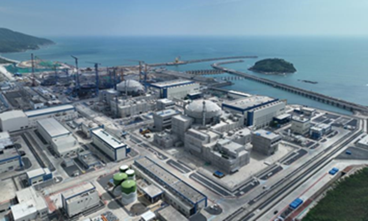 Proyecto de energía nuclear de Taipingling, en la provincia de Guangdong. (Foto: Xinhua)
