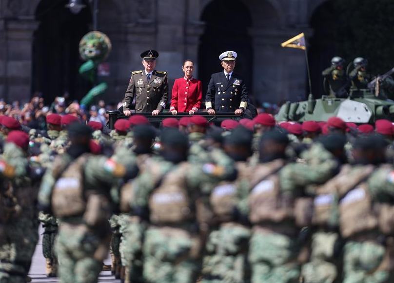 Sheinbaum reafirma soberanía de México durante desfile de Independencia