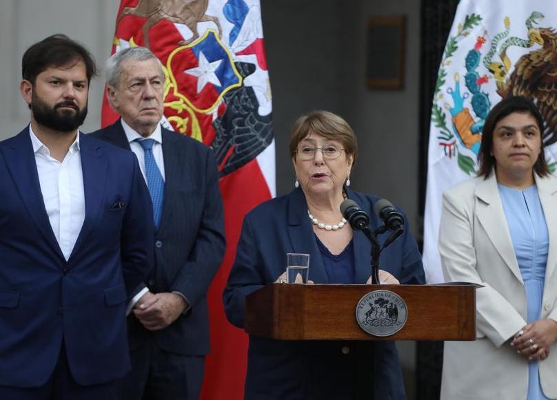 Expresidenta chilena Bachelet retira candidatura a Secretaría General de la ONU