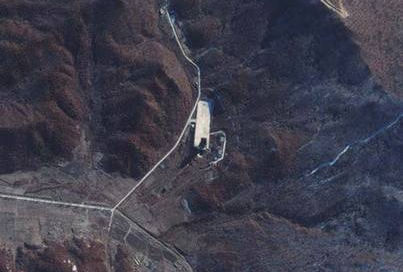 Imágenes de un posible ensayo con misiles en Corea del Norte