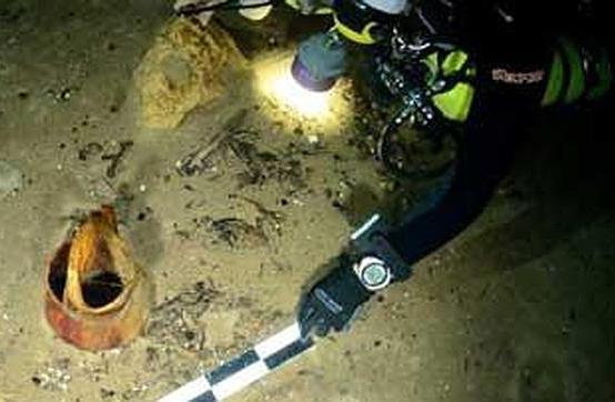 Encuentran nuevos restos mayas bajo el agua en México