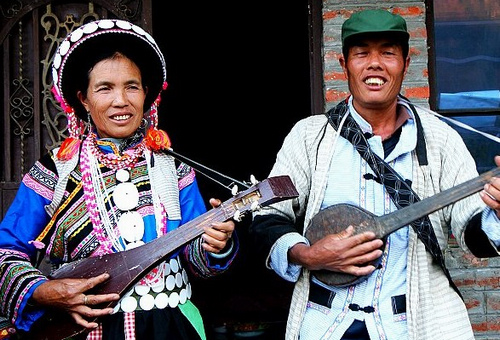 Los instrumentos musicales de la etnia Lili en Yunnan