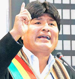 Presidente Morales demanda nuevos líderes para fortalecer cambio en Bolivia